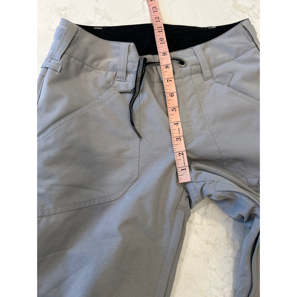 Roxy Womens Grey Nadia Snowboard Ski Pants Adjustable Waist Insulated Small S - Picture 16 of 16